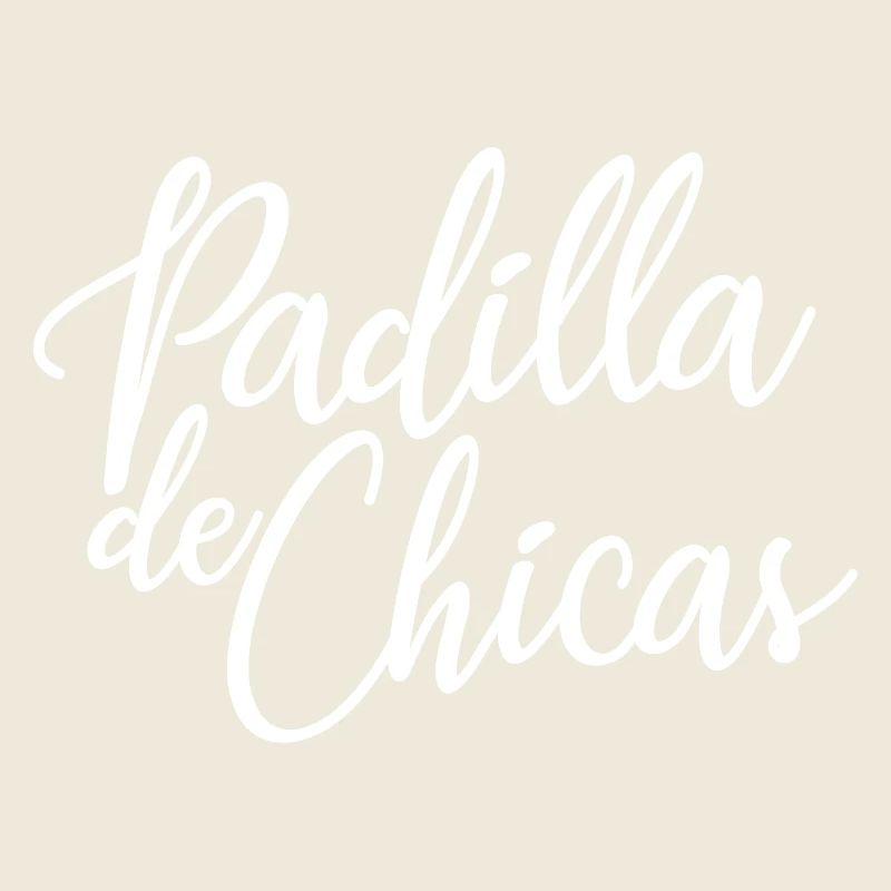 Padilla de Chicas Bride's Gang Bridesmaid Wedding