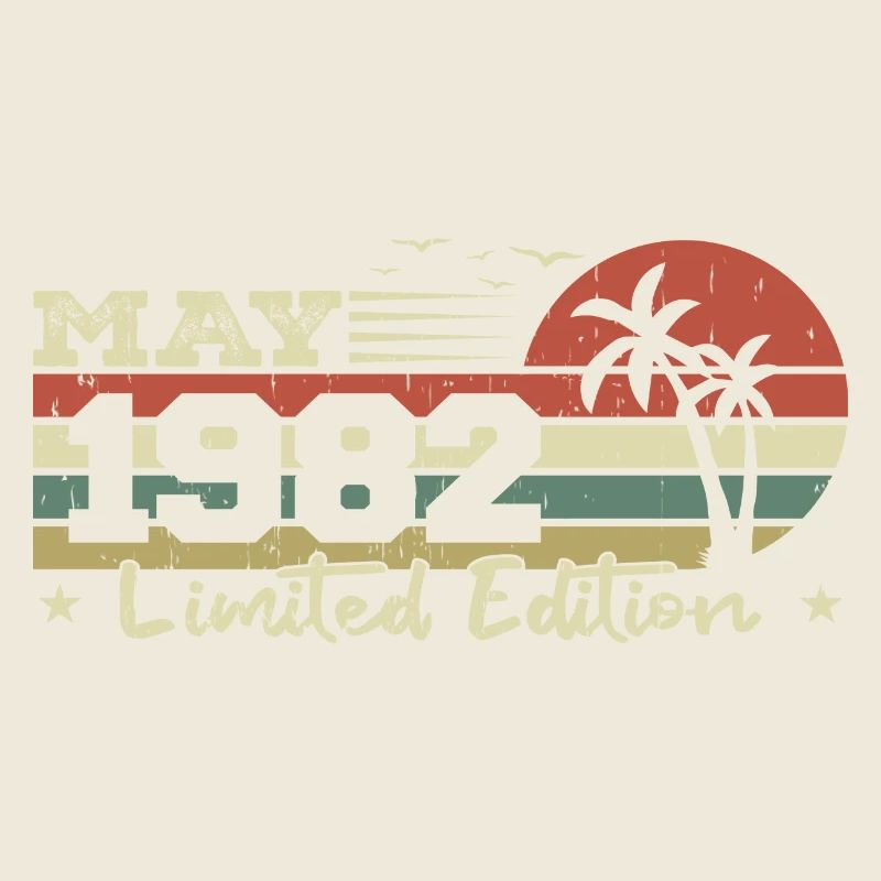 millésime de mai 42e anniversaire né 1982 vibe