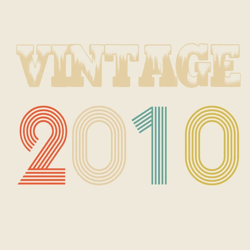2010 Vintage Retro Geburtstag - Original