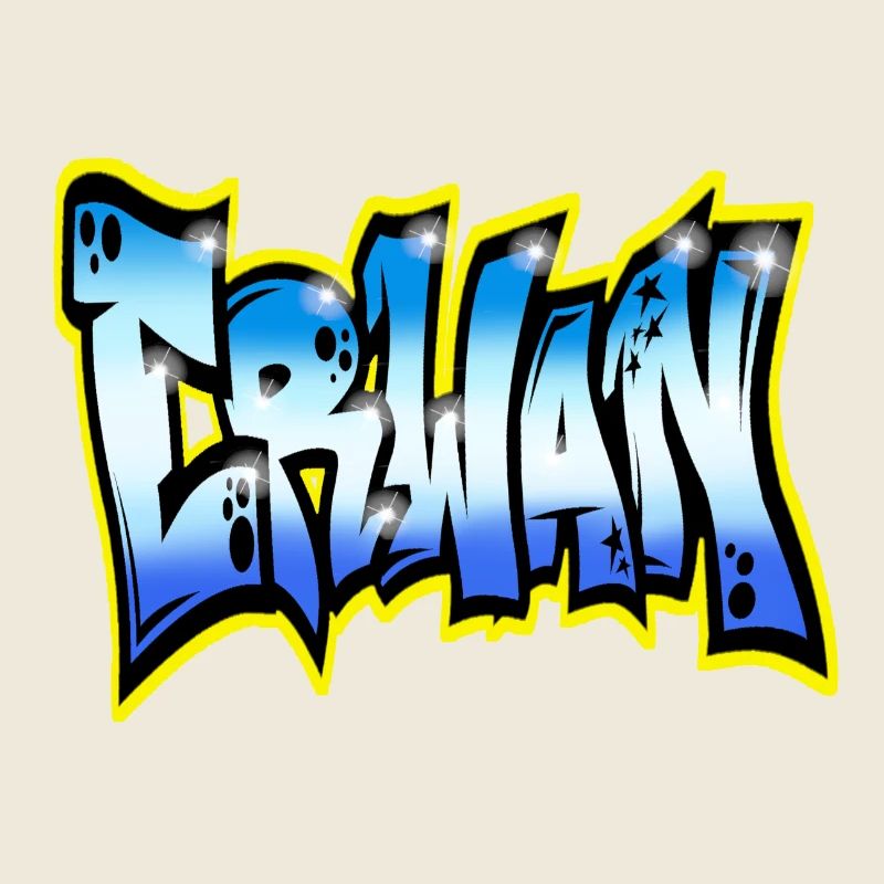 Erwan GRAFFITI NAME PRINT