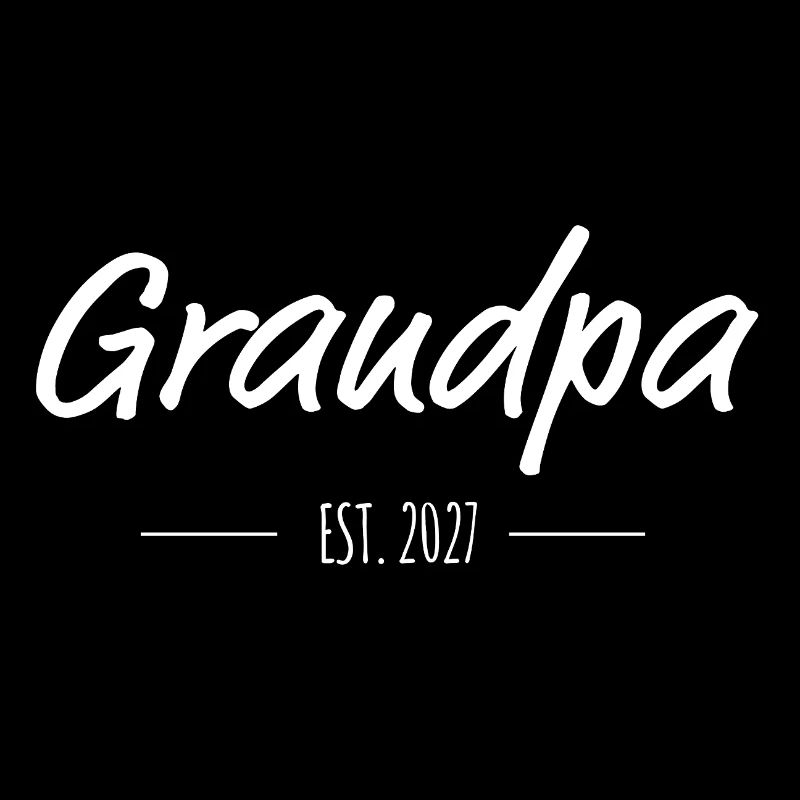 Grandpa Est. 2027 – Stolzer Opa seit 2027