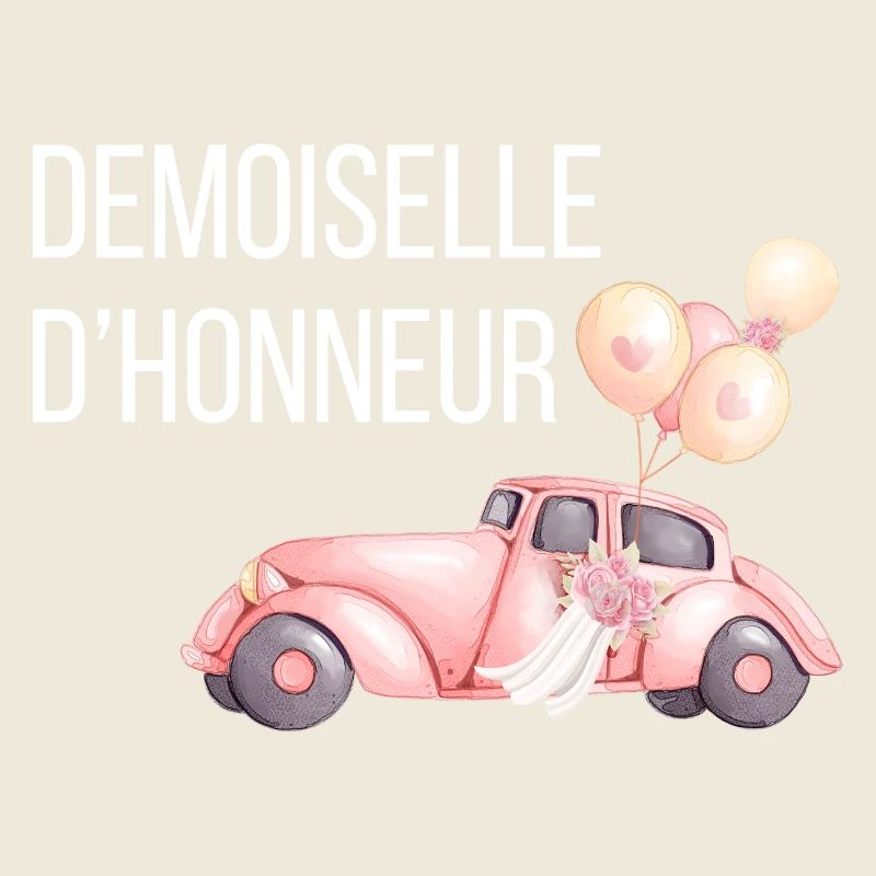 Brautjungfer - Autohochzeit