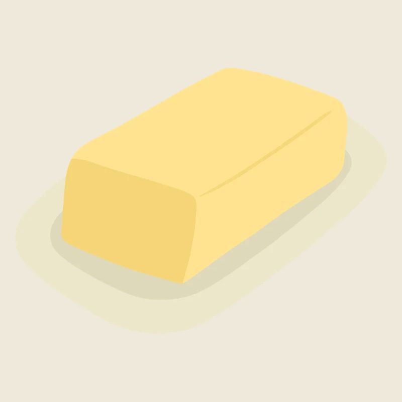 Stück Butter