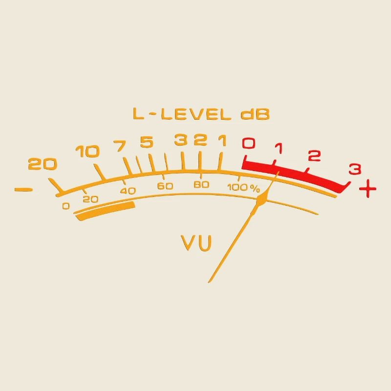 vu meter shirt
