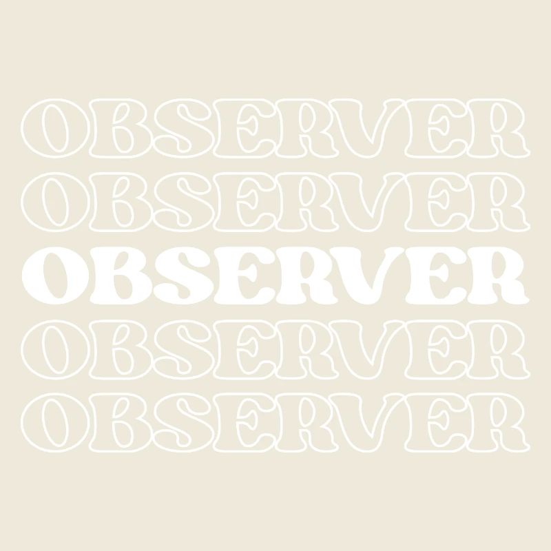 Observer Watcher Viewer Onlooker Spectator