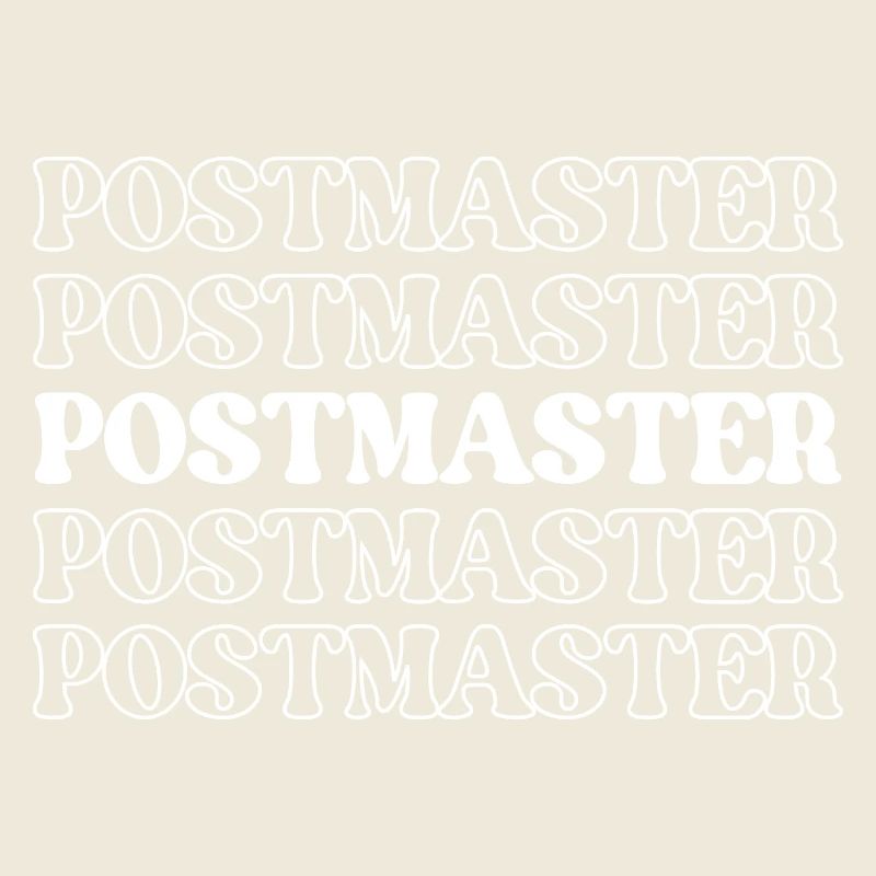 Postmeister Postbote Postamtsleiter