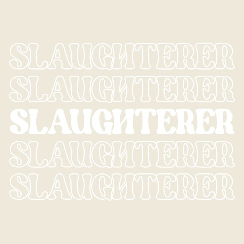 Schlachter Metzger Fleischschneider Fleischverarbeiter