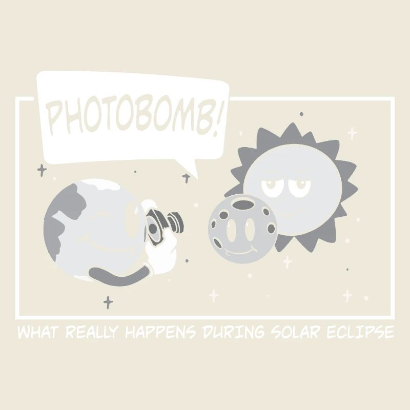 Total Solar Eclipse 2024 Totality Photobomb Sun