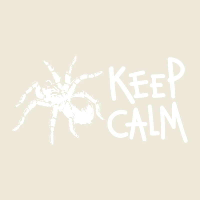 Citation de Keep Calm Tarantula Spider