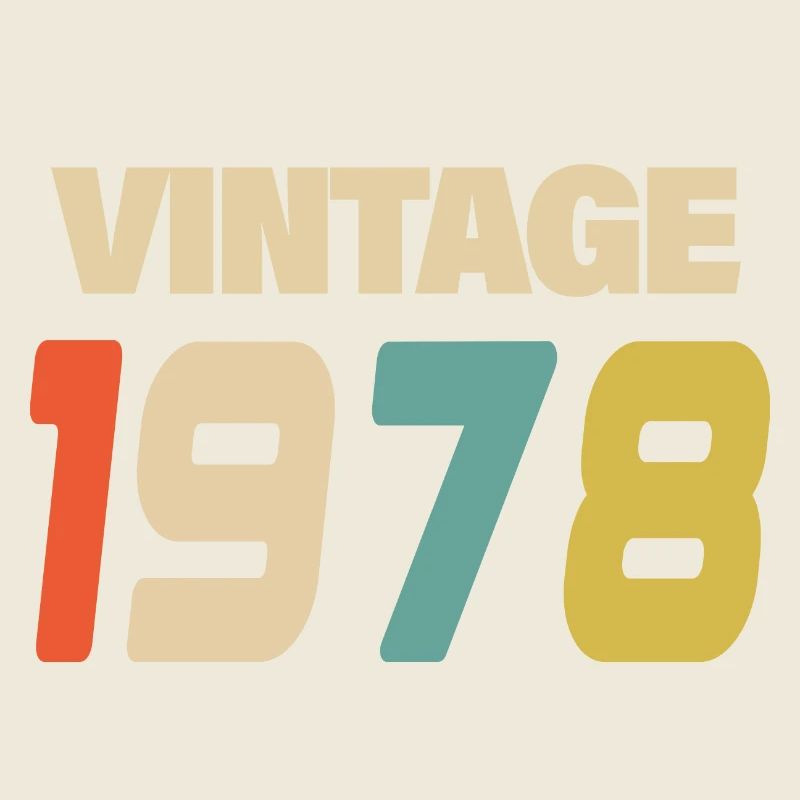 1978 Vintage Retro Classic 1978