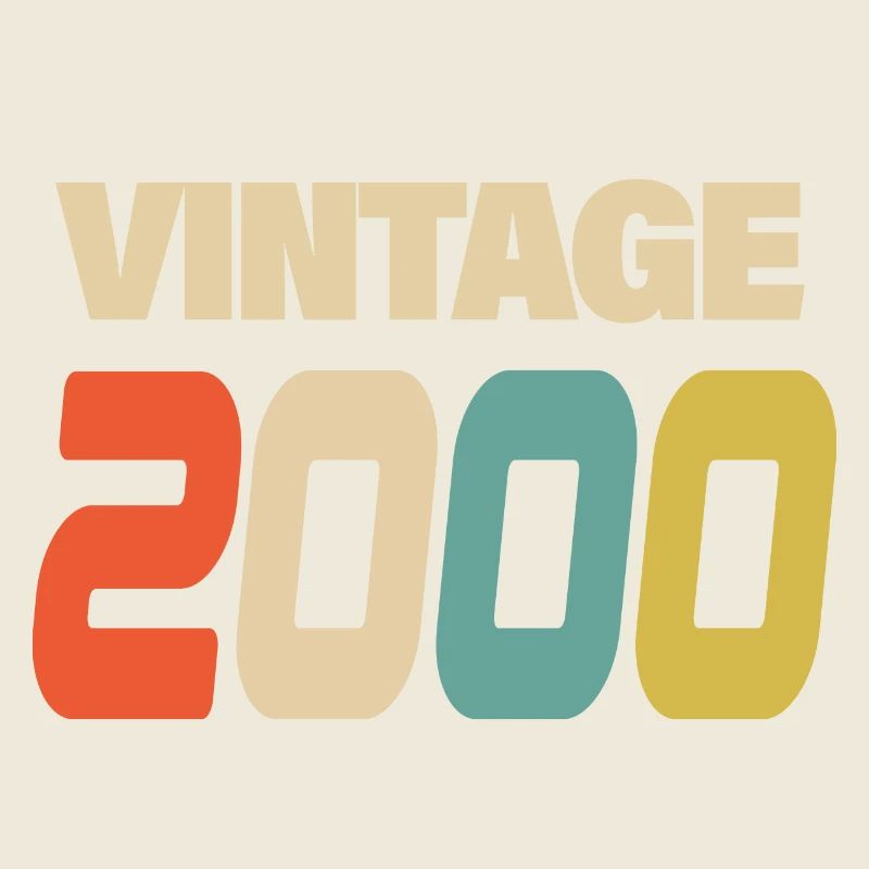 2000 Vintage Retro Classique 2000