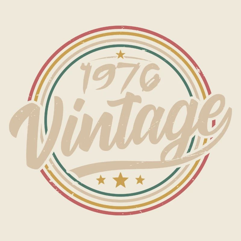 1976 Vintage 1976 Geburtstagsgeschenk - Retro Stil 1976