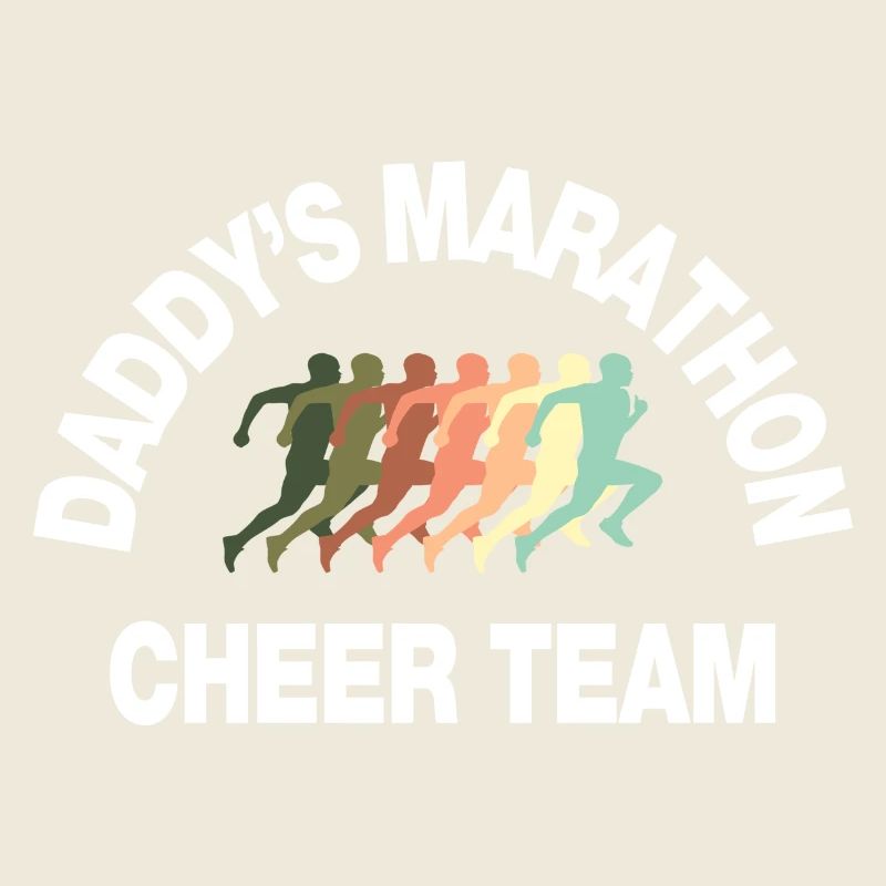 dad's marathon cheer team