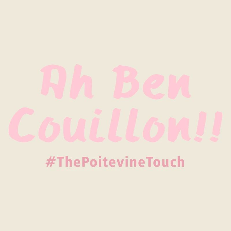 Ha ben couillon !!