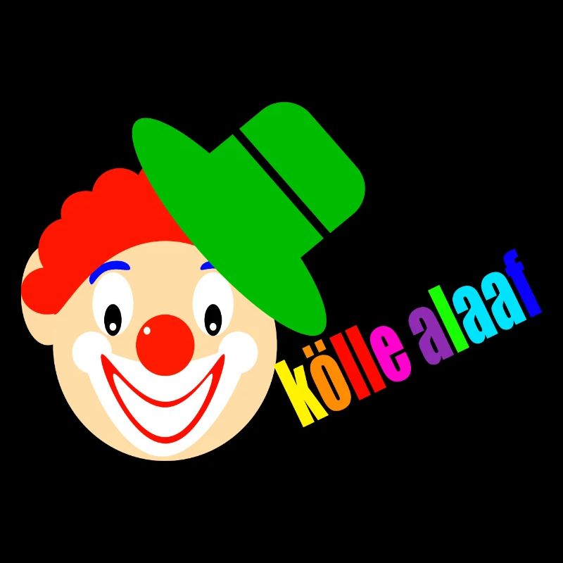Clown says kölle alaaf