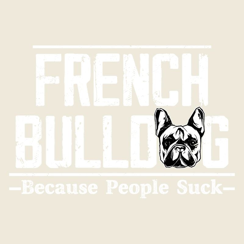 Bouledogue français parce que les gens sucent le propriétaire Frenchie