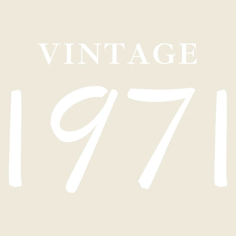 vintage 1971-Idée cadeau anniversaire