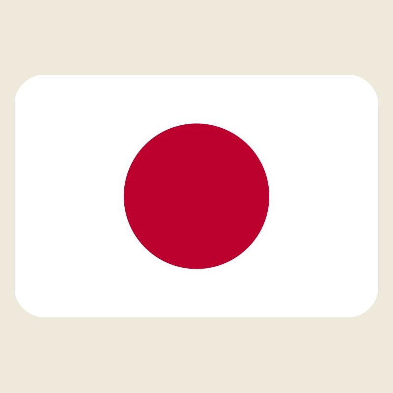 JAPAN FLAG round corner 400 dpi