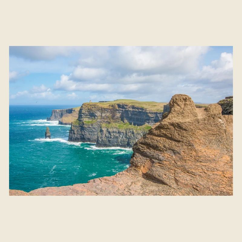Clare Cliffs of Moher Irlande Poster