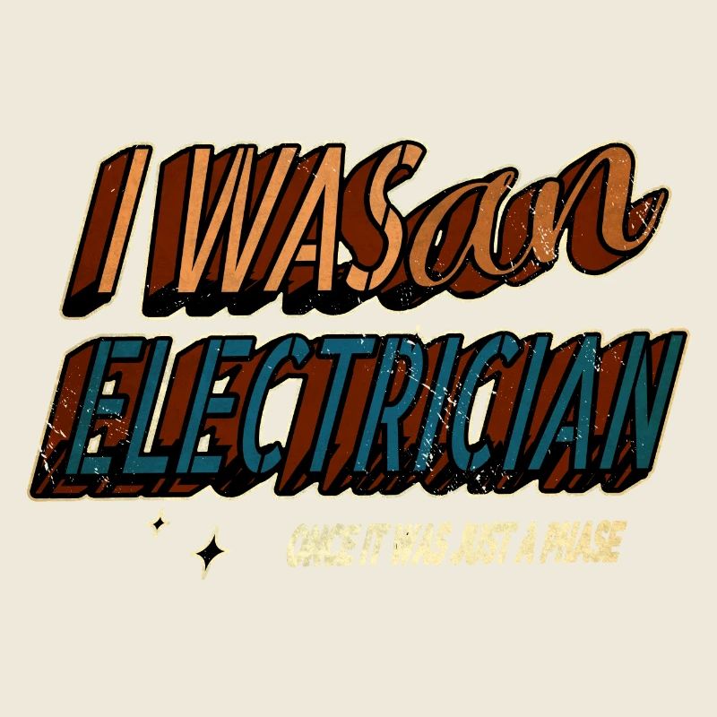 electrician electrician bib fun birthday present