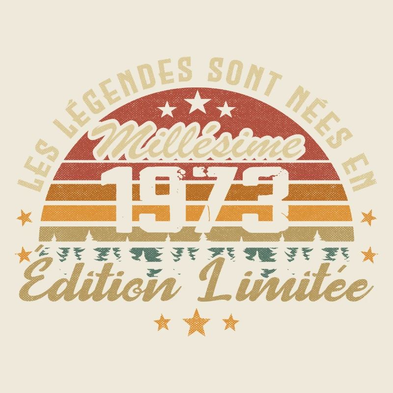 Millésime 1973 Cadeau 51e Anniversaire 51 ans