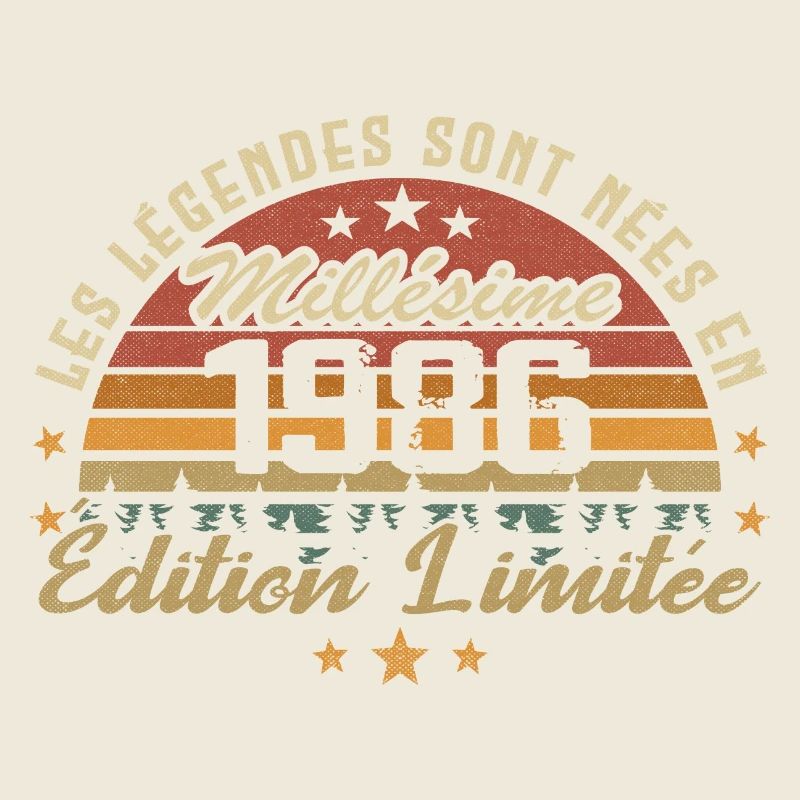 Millésime 1986 Cadeau 38e Anniversaire 38 ans