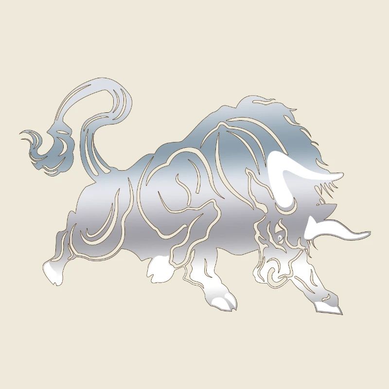 Bull Bull Head Head Logo Steak Beast Gym Horn