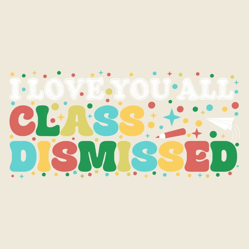 Je vous aime tous La classe a été renvoyée le dernier jour d’école