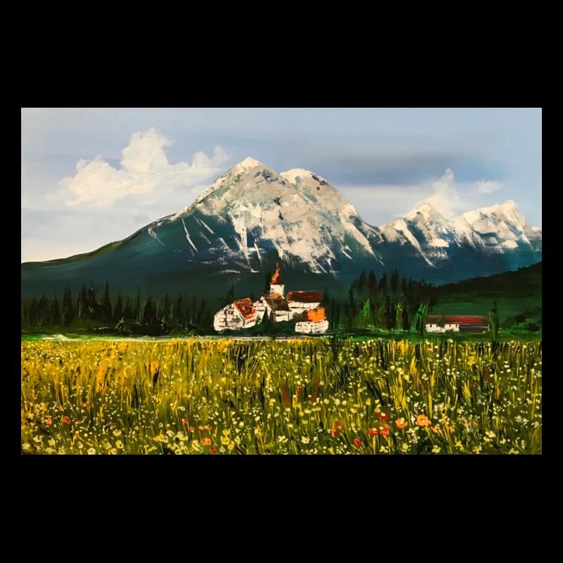 Poster Berge der Schweiz