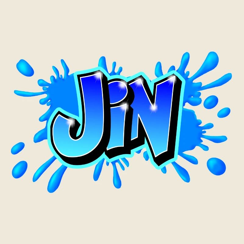 Graffiti JIN Printable on everything!!