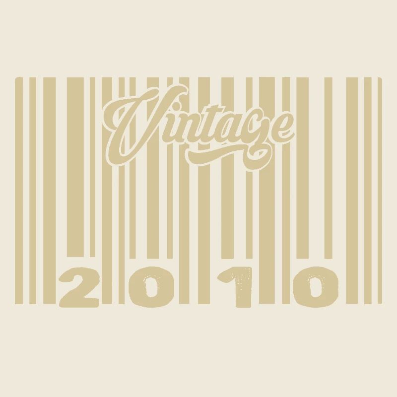 vintage 2010 Barcode 2010: Year 2025.