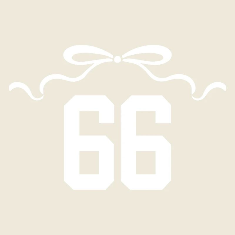 Numéro 66 noeud - 66e anniversaire