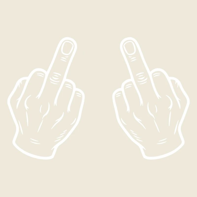 Fick Dich Mittelfinger