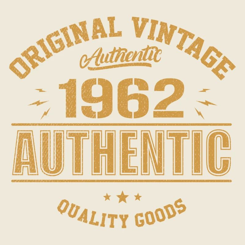 Authentisches 1962 Original 1962 Geburtstagsgeschenk