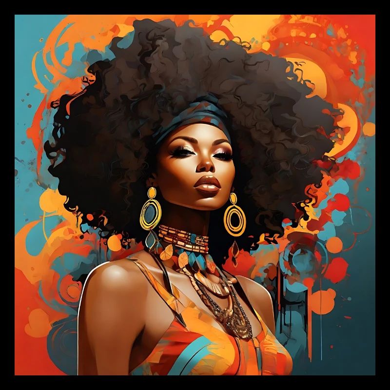 Afrikanische Lebendigkeit