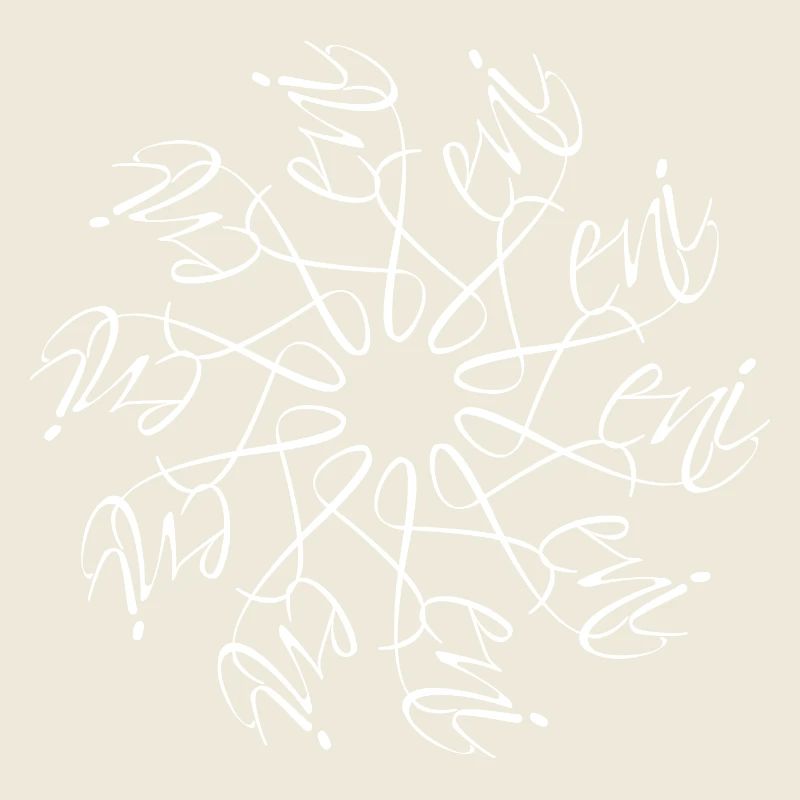 Leni Name Namensmandala