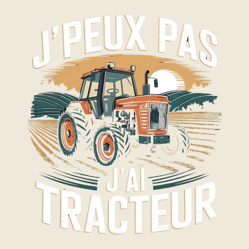 T-Shirt Ich kann nicht haben Ich Traktor