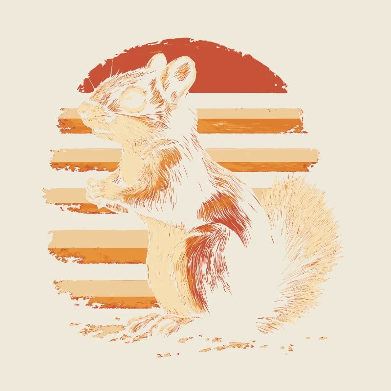 Squirrel vintage