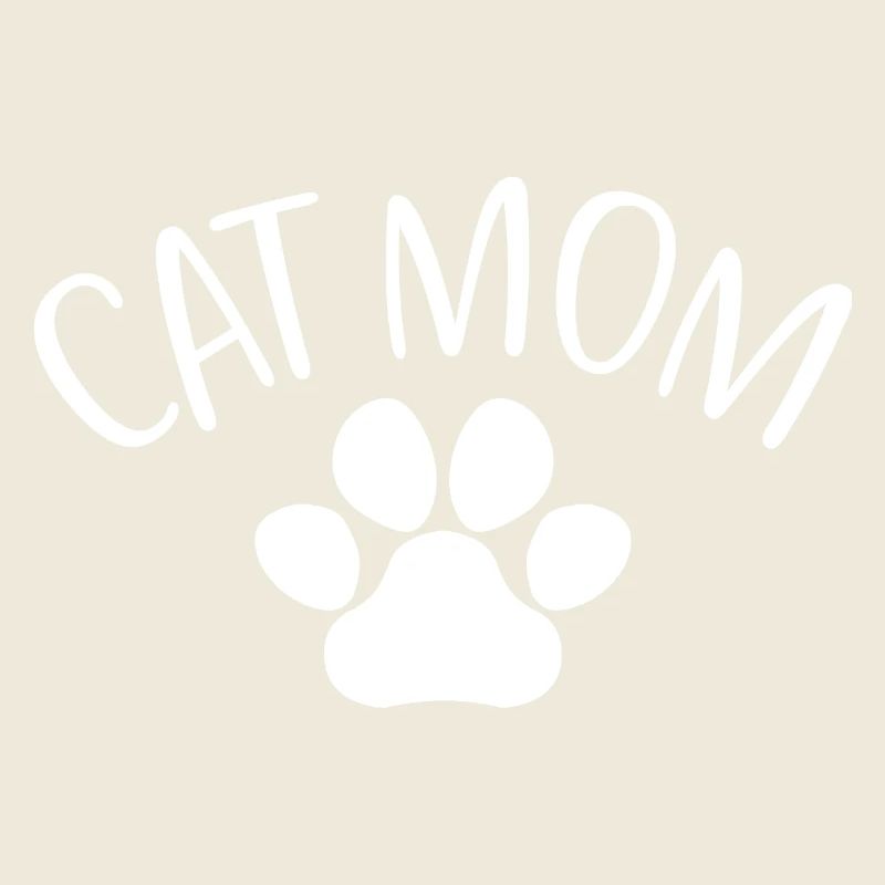 Cat Mom - Mignon Paw Cat Lover Maman Propriétaire de chat