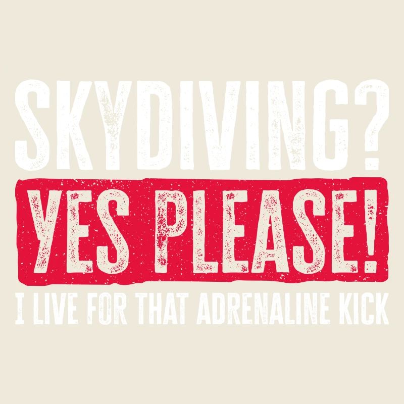 Sky Dive Fever Design. Perfektes Adrenalin-Geschenk