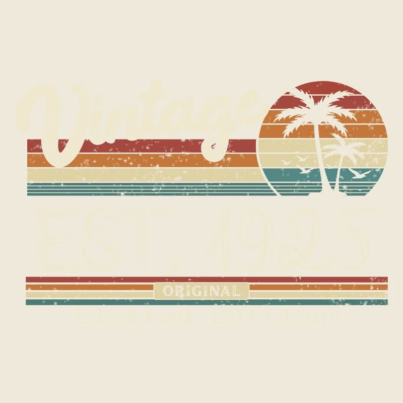 1925 Born Vintage Geburtstagsgeschenk