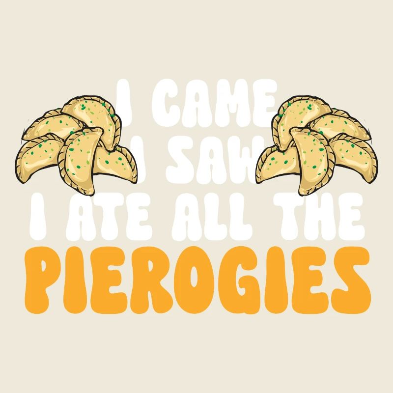 Polnisches Essen Pierogi