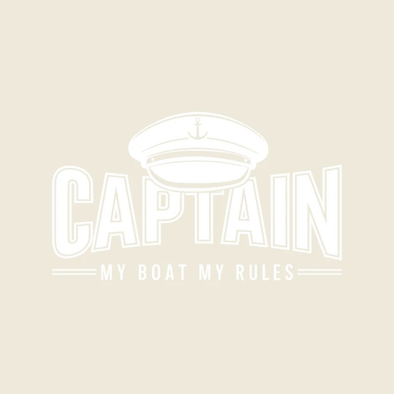 Captain Captain - My Boat My Rules Quote