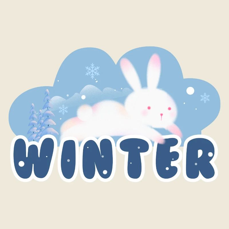 Lapin d’hiver