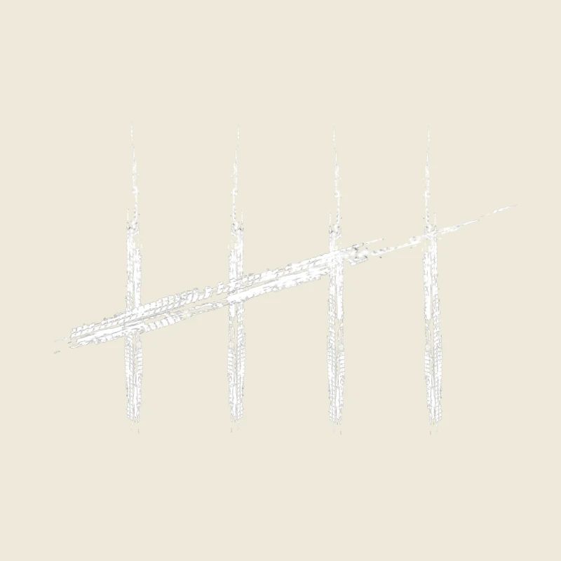 BLANC Cinq bandes II