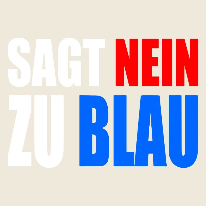 Say no to blue