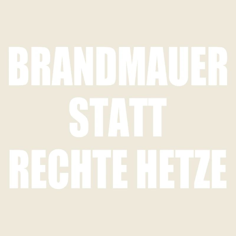 brandmauer statt rechte hetze