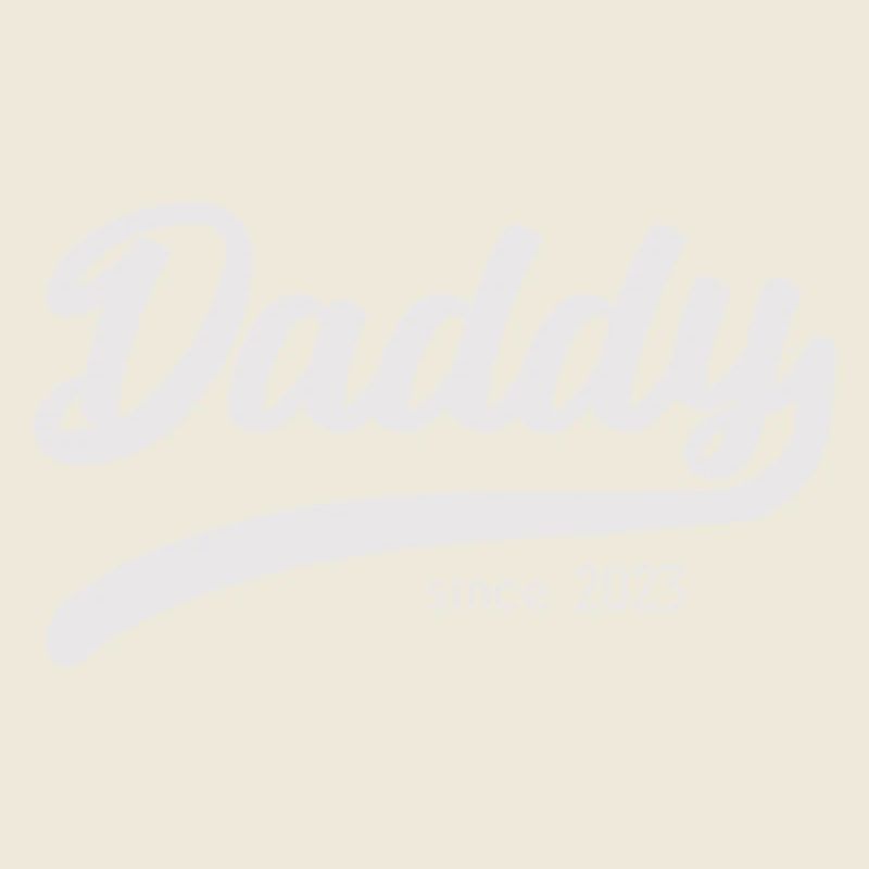 Daddy Since 2023 - Stylish Dad T-Shirt