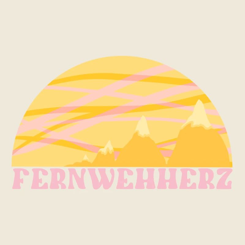 Reiselust Fernweh Herz