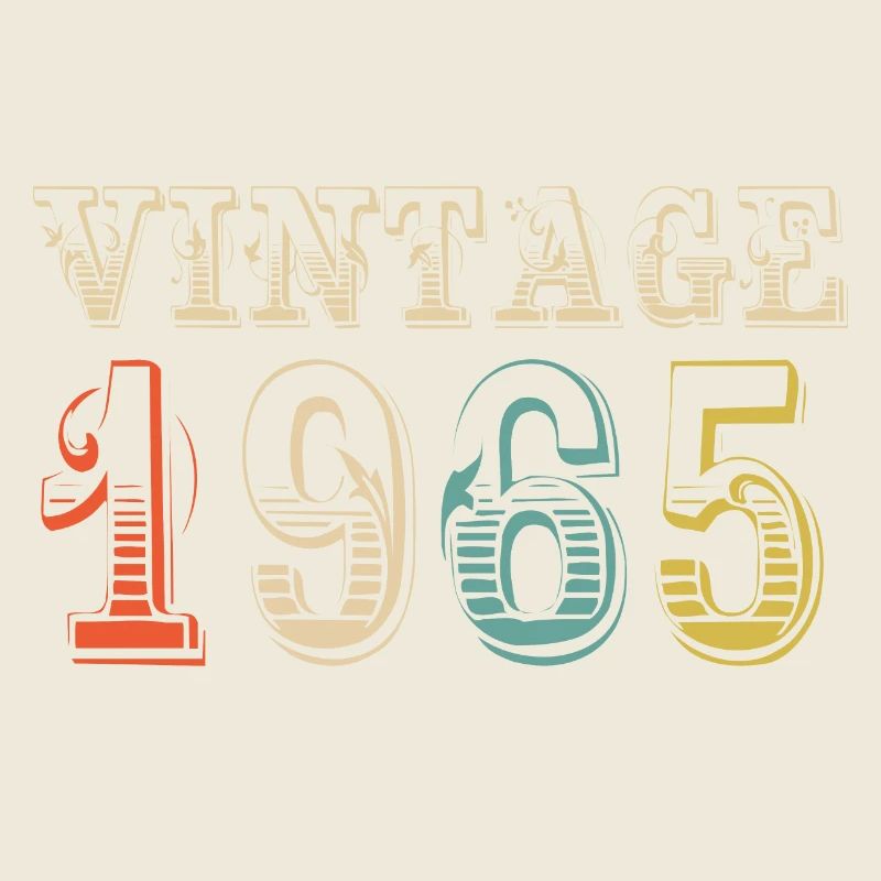 Vintage 1965 - 59th birthday - 59 years old